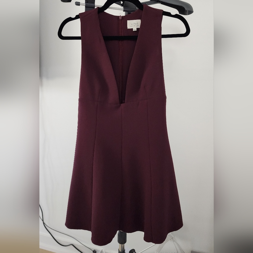 Purple A line dress Wilfred size o